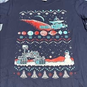 Gildan Softstyle Navy T‑Shirt with White Neck Tag